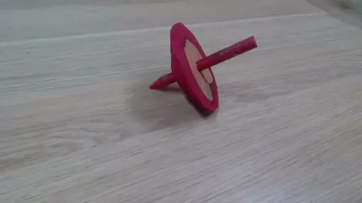 Peach Spinning Top